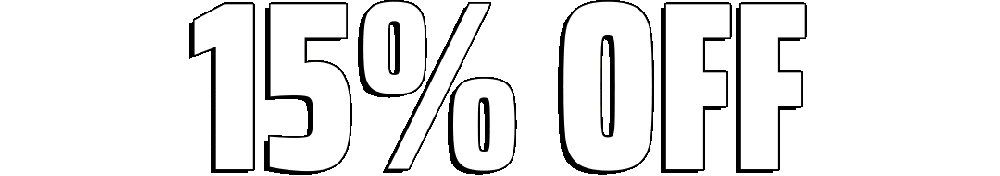 15% OFF