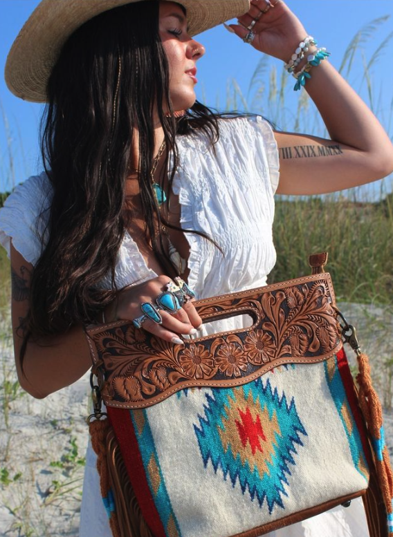 Western bags with fringe new arrivals