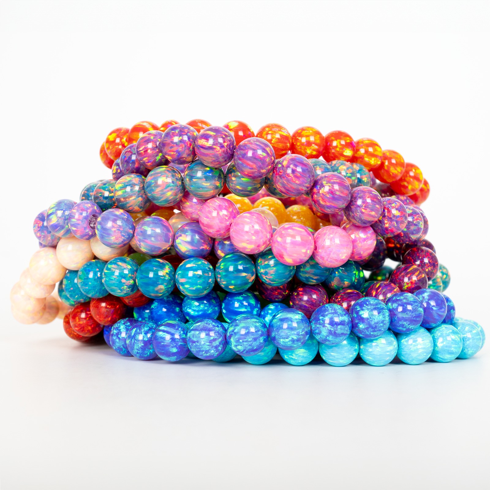 Opal Beads - Lab-Grown Opal Beads for Jewelry Making – The Opal Dealer