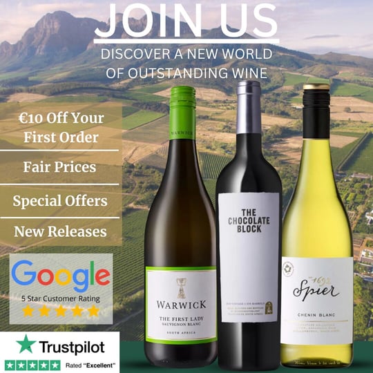Sign up to the best SA wines in Ireland