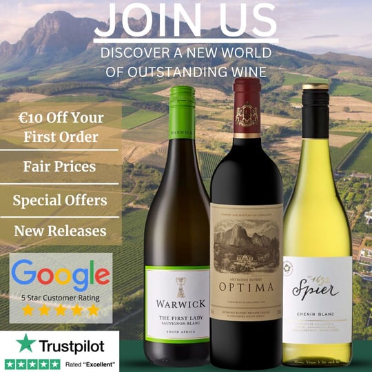 Sign up to the best SA wines in Ireland