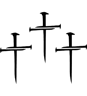 YESUGOD three cross calvary logo