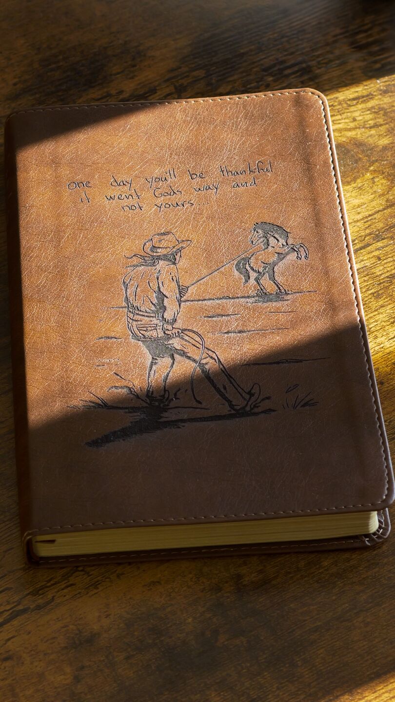 Personalized Western Themed Journal – Brigz Bibles