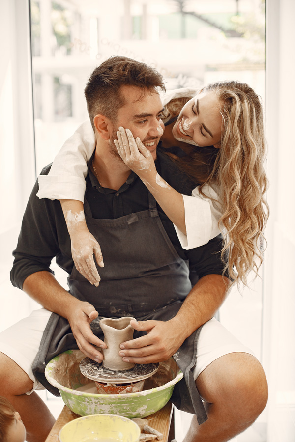Couple Pottery