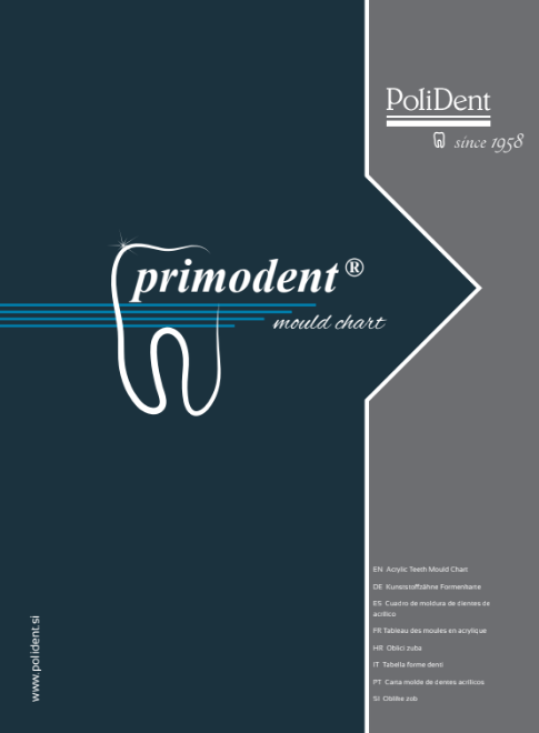 Primodent Mould Chart