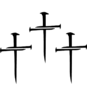 YESUGOD three cross calvary logo