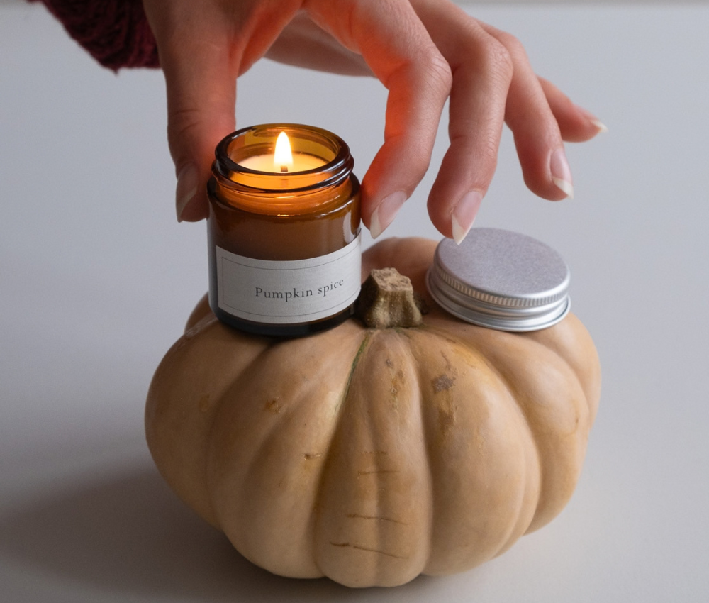 Duftkerzen für Herbst