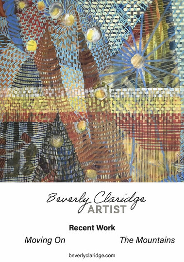 Colourful abstract catalogue cover