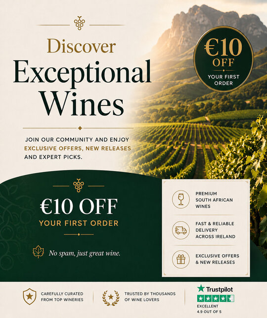 Sign up to the best SA wines in Ireland