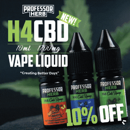 H4CBD Liquids! Available now with 10% OFF